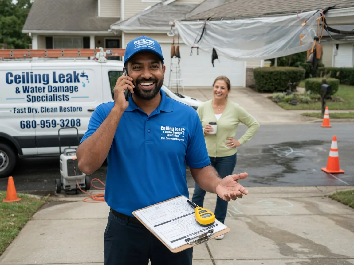 Ceiling Leak Cleanup Mcalisterville, PA FAQs